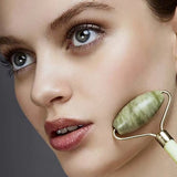 Dual-Action Jade Face Roller
