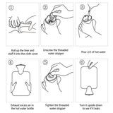 Mix-Design Printed Small Hot Water Bag – Leak-Proof Hot/Cold Therapy for Pain Relief (1 Pc)