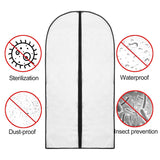 Travel-Friendly Foldable Non-Woven Suit Garment Cover