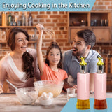 Olive Oil Dispenser – Leakproof Glass Bottle with Non-Drip Spout for Kitchen & Cooking (300 ML)