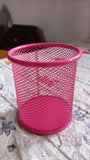 Metal Mesh Pen Holder for Desk (1 Pc): Pen Stand, Pencil Organizer, Stationery Storage