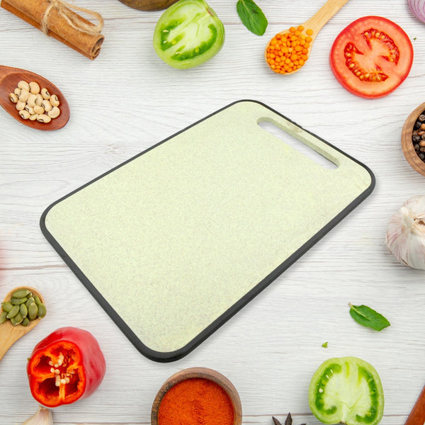 Large plastic chopping board for kitchen use