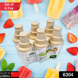 Ice Candy Maker Mold for Ice Cream at Home or Restaurants (6 Pc)