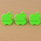 Apple-Shaped Plastic Mobile Phone Holder (3 Pc & mix color)