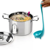 5871  Soup Spoon Creative Long Handle Standing Loch Ness Monster Colander Spoon Dinnerware Cooking Tools Kitchen Accessories