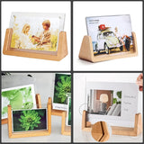  Wooden Picture Stand, Photo Frame Stand (1 Pc)