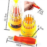 Multi-tool screwdriver kit with magnetic tips.