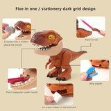 Dinosaur Shaped Stationery Gift Set for Kids Set (Mix Design)