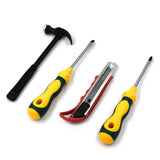 Helper tool set for plumbing and electrical work.