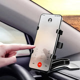 Durable car phone holder, adjustable for any smartphone