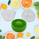 Manual Drink Orange Lemon Citrus Lime Fruit Juice Juicer Squeezer, BPA Free, Press & Pourer With Lid Plastic Manual (1 Pc)