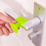 Door handle crash pad, silicone material, comes in a pack of 100 for collision prevention.