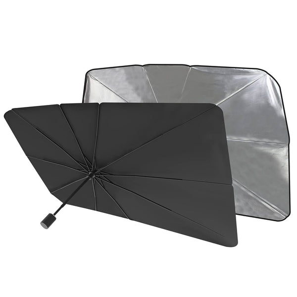 0519 Windshield Umbrella Sun Shade Cover Visor Sunshades Reviews Automotive Front Sunshade Fits Foldable Windshield Brella Various Heat Insulation Shield for Car 