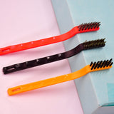 Mini wire brush set for tackling tough cleaning jobs, multi-material