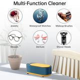 Ultrasonic Jewelry, Cleaner, Ultrasonic Cleaning Machine, Portable Jewelry Cleaning Machine for Jewelry, Ring, Silver, Retainer, Glasses, Watches, Coins, High Frequency Vibration Machine google/ optical cleaner machine (USB Operated)