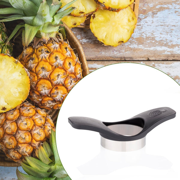 Pineapple cutter for kitchen use, perfect for slicing pineapples.