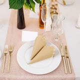 Disposable Scalloped Edge Tissue Napkins Set (120 Pc)