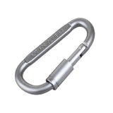 0440 Camping Equipment Aluminum Carabiner Hunting Survival Kit Lock Mountain Travel Accessories ( 1 pc )