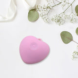 Heart-shaped silicone face brush for women’s daily skincare routine