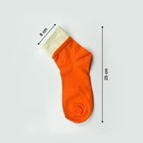 Simple design soft socks, skin-friendly