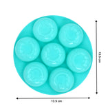 Smiley face mold tray for cakes and chocolates, flexible silicone