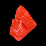 4882 6cavity Chocolate Mould Tray | Cake Baking Mold | Flexible Silicon Ice Cupcake Making Tools