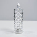 Rose-shaped crystal candles for home decoration.