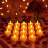 Festival Decorative LED Tealight Candles – Battery Operated for Party, Wedding, Birthday & Gifts (24 Pc Set)