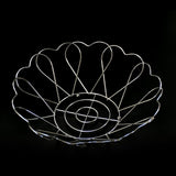 5122 Stainless Steel Fruit Basket (Flower) Fruit Bowl Basket 