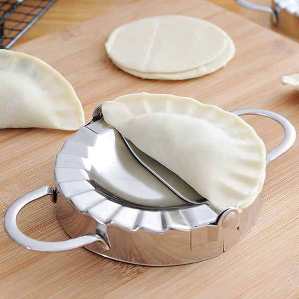 2389 Dumpling Mold, Never Rusty Strong Convenient Stainless Steel Dumpling Maker Durable for Home (1 Pc)