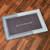 Elegant and functional anti-slip bath mat.