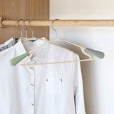 PP Cloth Hanger Set of 1 with Zinc Plated Steel Hook (1 Pc)