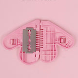 Heart Shape Baby Hair Scissors - Lightweight Stainless Steel Thinning Shears for Girls, Hair accessories