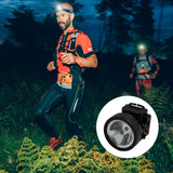 Lightweight and durable LED headlamp for versatile outdoor applications.