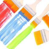 Painting Brush Nylon Pine Brush Tool Board Brush Dusting Cleaning Wall Paint Brush (6 Pc Set)