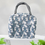 Lunch Bag for Women Men Insulated Lunch Bag With Zipper (1 Pc / Mix Color)