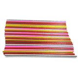 5519 Home Paper Straws Durable & Eco-Friendly Colorful - Drinking Straws & Party Decoration Supplies, Adorable Solid Color Food Grade Paper Straws for Birthday, Wedding, Baby Shower Celebration (25 Pcs Set)