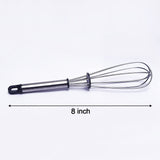 8-inch balloon whisk for whipping and frothing