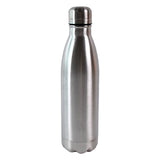 Opulent Steel Silver Flask