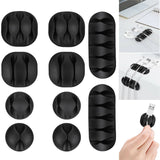 Cable holder and supporter, 10 pieces for cable management