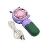 Mini USB Handheld Fan, Portable and lightweight Mini Fan for Home, Office, Travel and Outdoor Use (1 Pc)