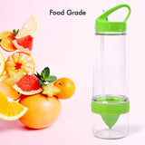 2474 Citrus Zinger Sports Bottle with Juice Maker Infuser Bottle 