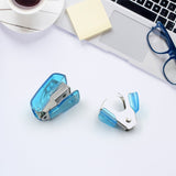 4143 Mini Office Stationery Set, Including Stapler, Scissors, Paper Clips, Tape Dispenser, Transparent Tape, And Staples