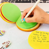 Burger Shaped Note  /  Sticky Notes  /  Memo Notes, Unique Mini Notes (Multicolor)