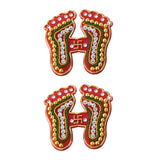 Mandir Glow Charan  Paduka Decals