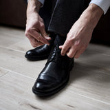 Shoe polish for enhancing leather shoe appearance