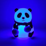 Panda 7-Color LED Silicone Touch Lamp (1 Pc) with Rechargeable Night light and Touch Gesture for Kids’ Room, Soft Glow Decor for a Peaceful Sleep and an Adorable Christmas Gift (1 Pc)