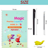 Magic copybooks for kids, ideal for practicing writing skills