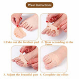 6257 SILICONE TIPTOE PROTECTOR AND COVER USED IN PROTECTION OF TOE FOR MEN AND WOMEN 