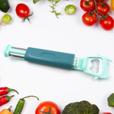 5541 Multifunctional, Vegetable Fruit Peelers Slicer Can Opener 7 In 1 Kitchen Peeler For Veggie Fruit Potato Carrot Durable Kitchen Peeling Tool Non-slip Handle Durable For Potato, Fruit, Vegetables, Carrots, Cucumbers